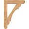 Ekena Millwork Olympic Craftsman Smooth Bracket, Western Red Cedar, 5 1/2"W x 34"D x 46"H BKT06X34X46OLY04SWR - alternate 2
